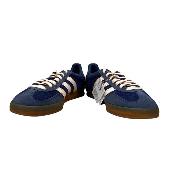 Adidas Gazelle Indoor Dark Blue Orange Preloved Ink Shoes JI0322 Men\'s Size 9.5 main image 4